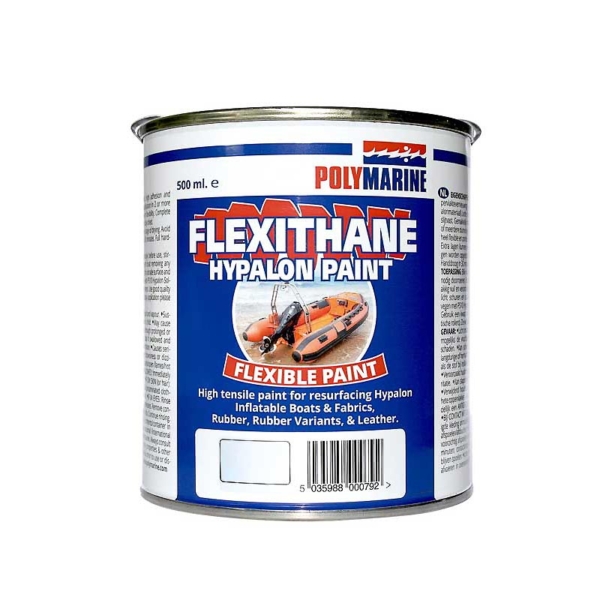 polymarine flexithane hypalon paint 500ml white